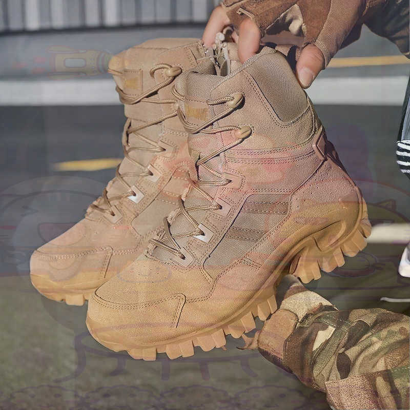 Men Formal Wear Names - Tan Long Barrel Deadlift Sepatu Kasual