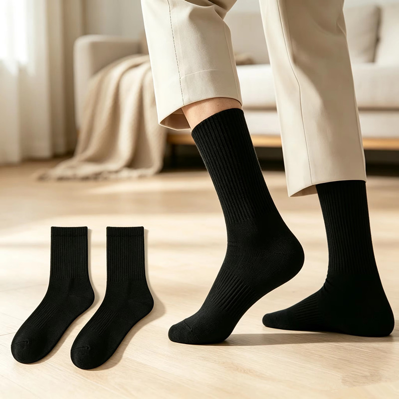 Sock Garter Men - 2 Pasang Kaus Kaki Olahraga untuk