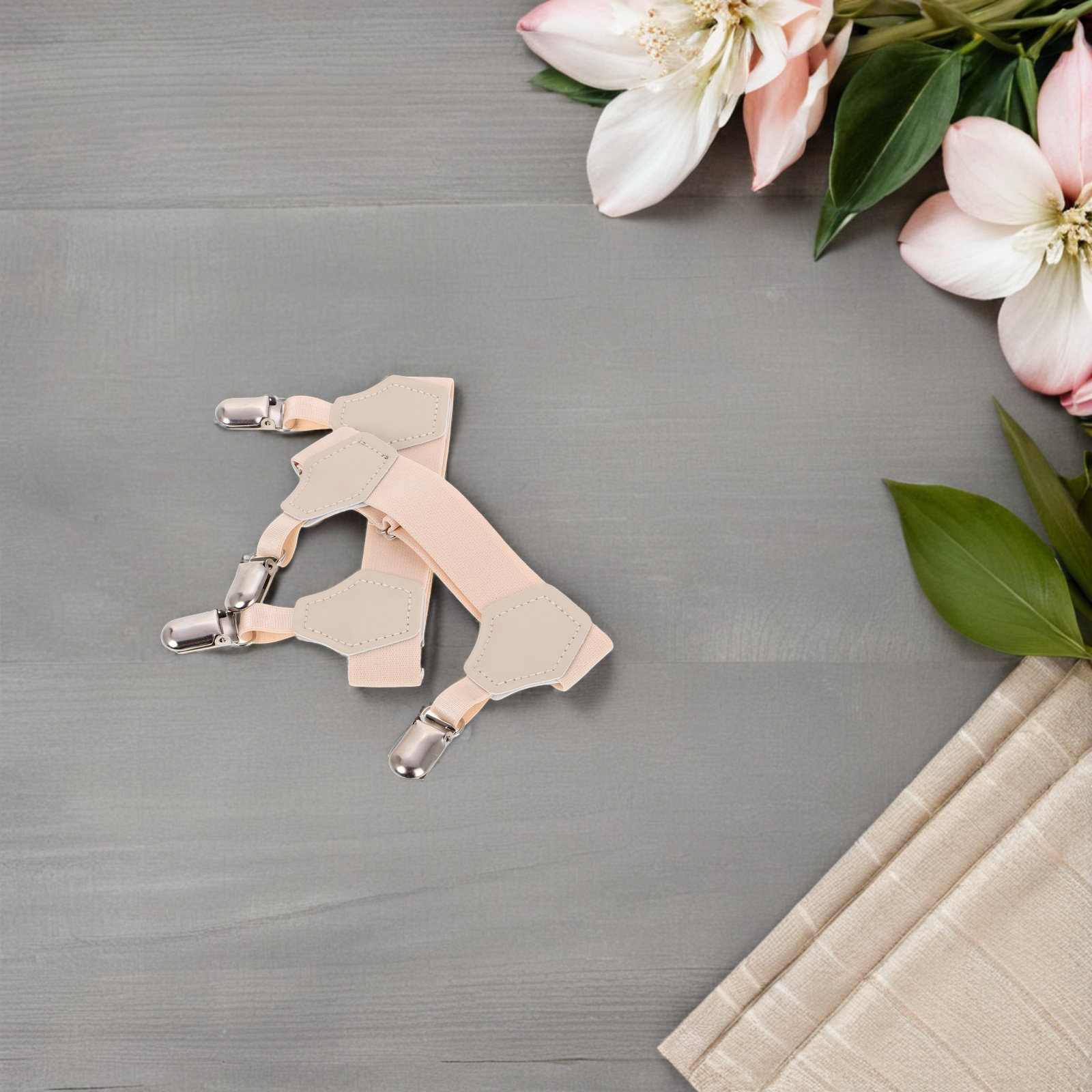 4 Pasang Penyangga Kaus Kaki P - Men'S Formal Wear With Suspenders ulasan dan harga