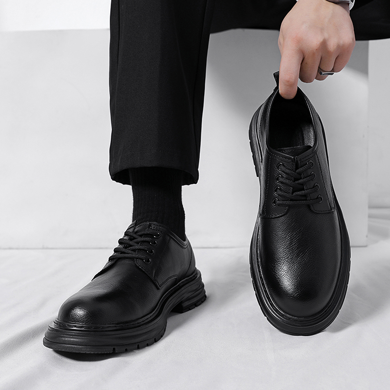 Sepatu Kulit Formal Bisnis Sol - Formal Men Daily Wear Footwear ulasan dan harga