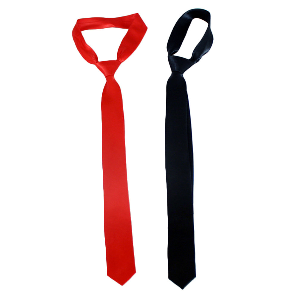 2 buah dasi pria berwarna hita - Men Formal Wear All Black ulasan dan harga