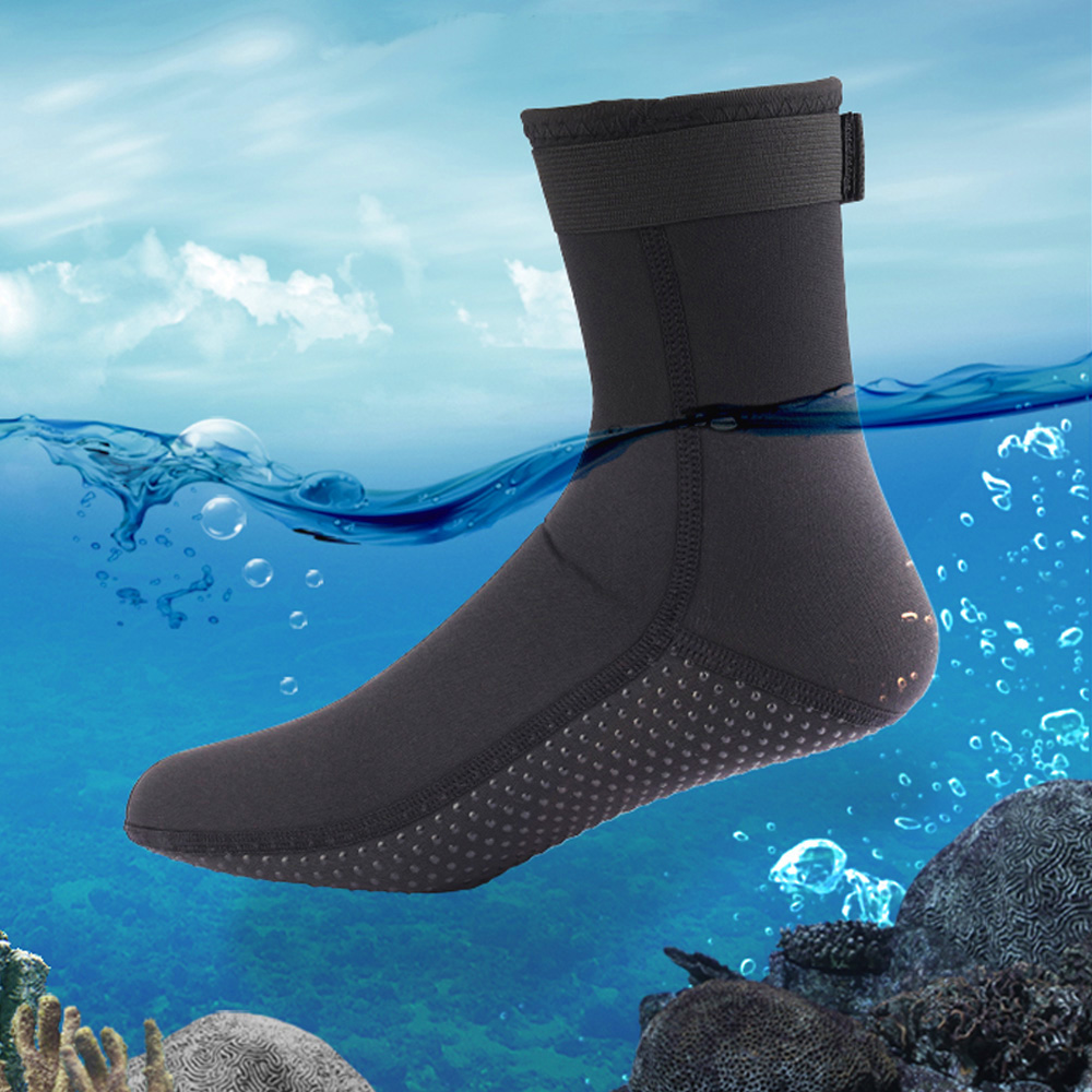 Sepatu bot menyelam Neoprene 3 - Sock Garter Men ulasan dan harga