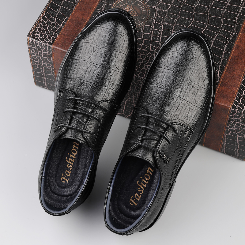 Sepatu Formal Pria, Terbuat da - Formal Men Daily Wear Footwear ulasan dan harga