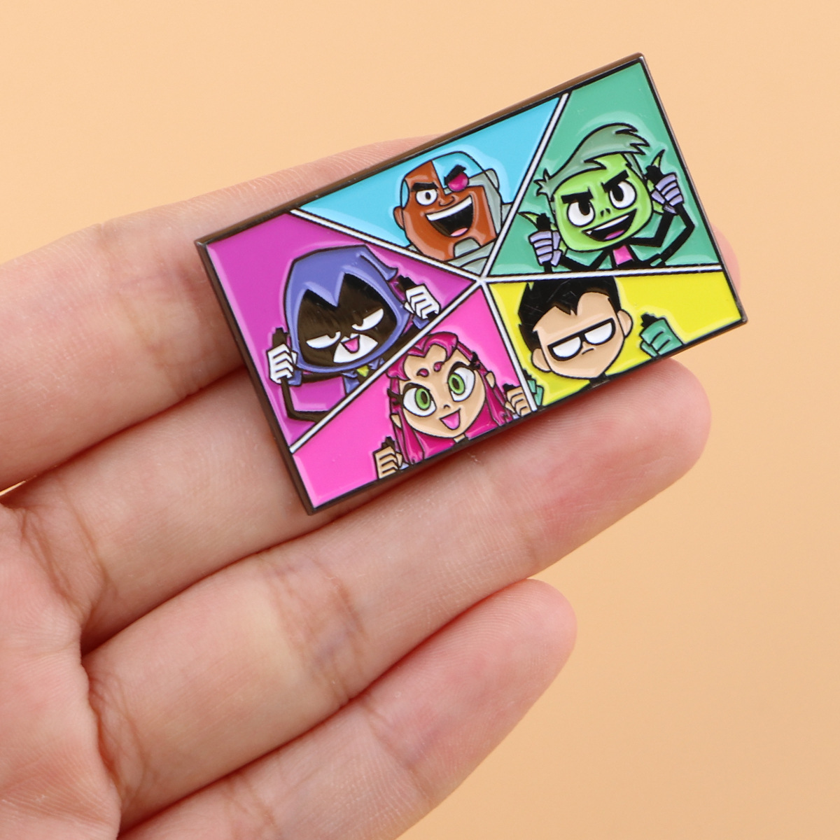 Pin Enamel Tim Pahlawan Remaja - Tuxedo Lapel Pin ulasan dan harga