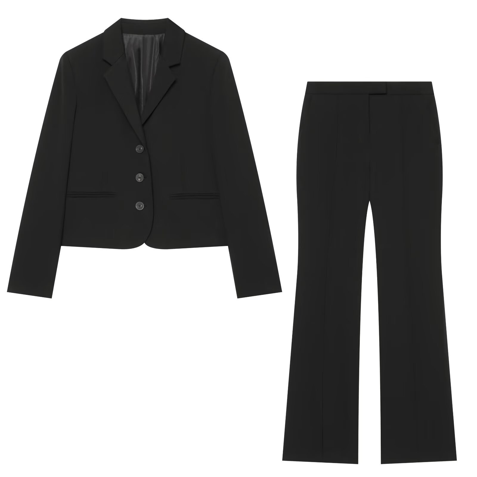 Setelan Jas Wanita Formal Hita - Men Formal Wear All Black ulasan dan harga
