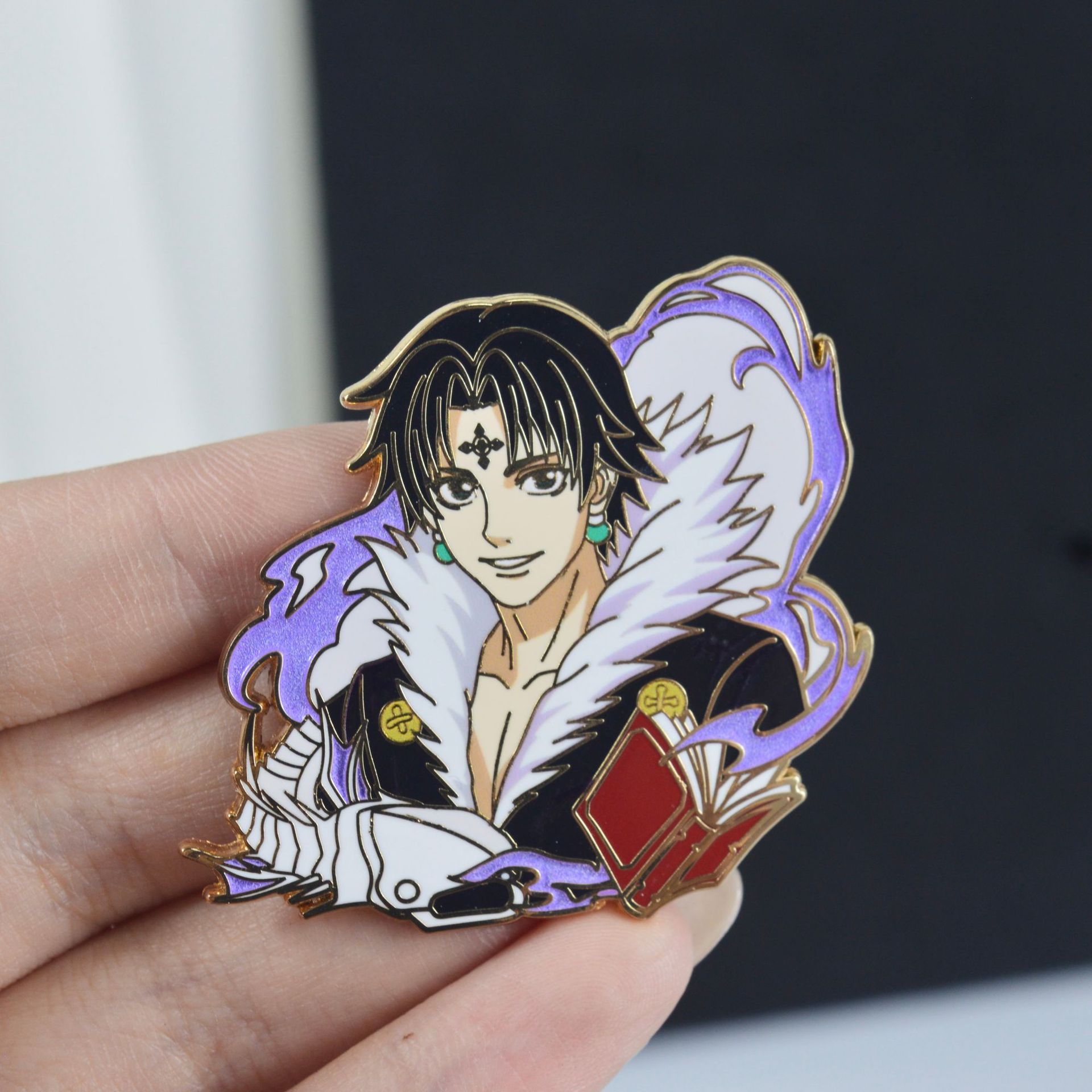 5pcs Pin Kerah Anime Jepang Hu - Tuxedo Lapel Pin ulasan dan harga