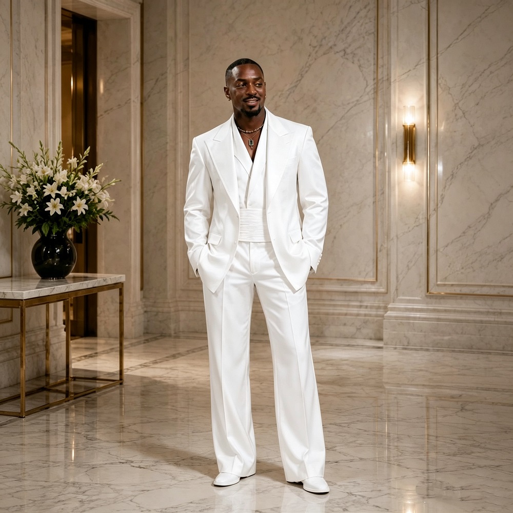 Setelan Jas Pria Formal Modern - Men Formal Wear Modern ulasan dan harga