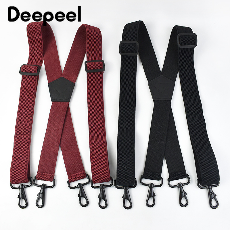 1Pc 3.5x120cm Penyangga Celana - Men'S Formal Wear With Suspenders ulasan dan harga